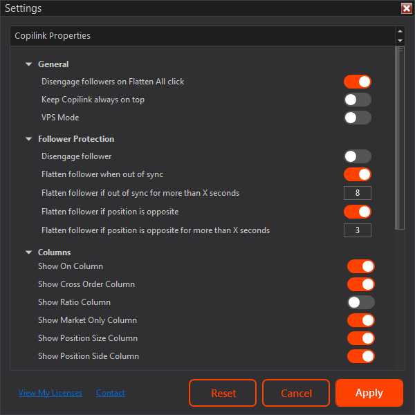 Copilink UI Follower Protection Image